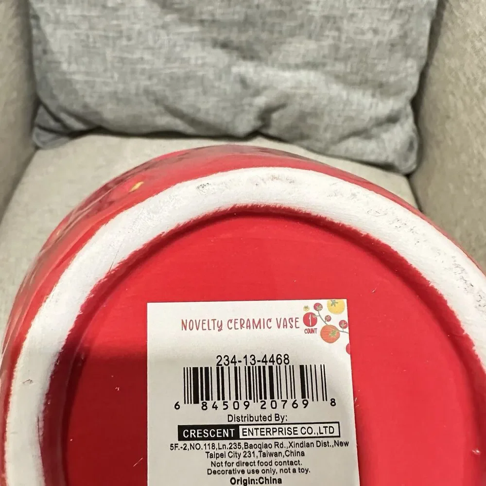 Target Bullseye Playground Ceramic Strawberry Vase Summer 2025